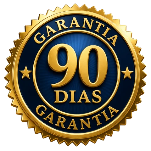 Selo de garantia de 90 dias